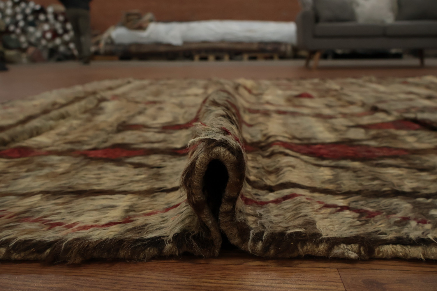 Tribal Wool Moroccan Area Rug 7x10