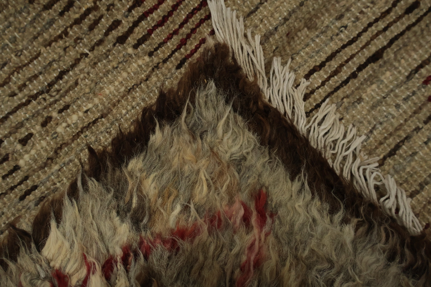 Tribal Wool Moroccan Area Rug 7x10