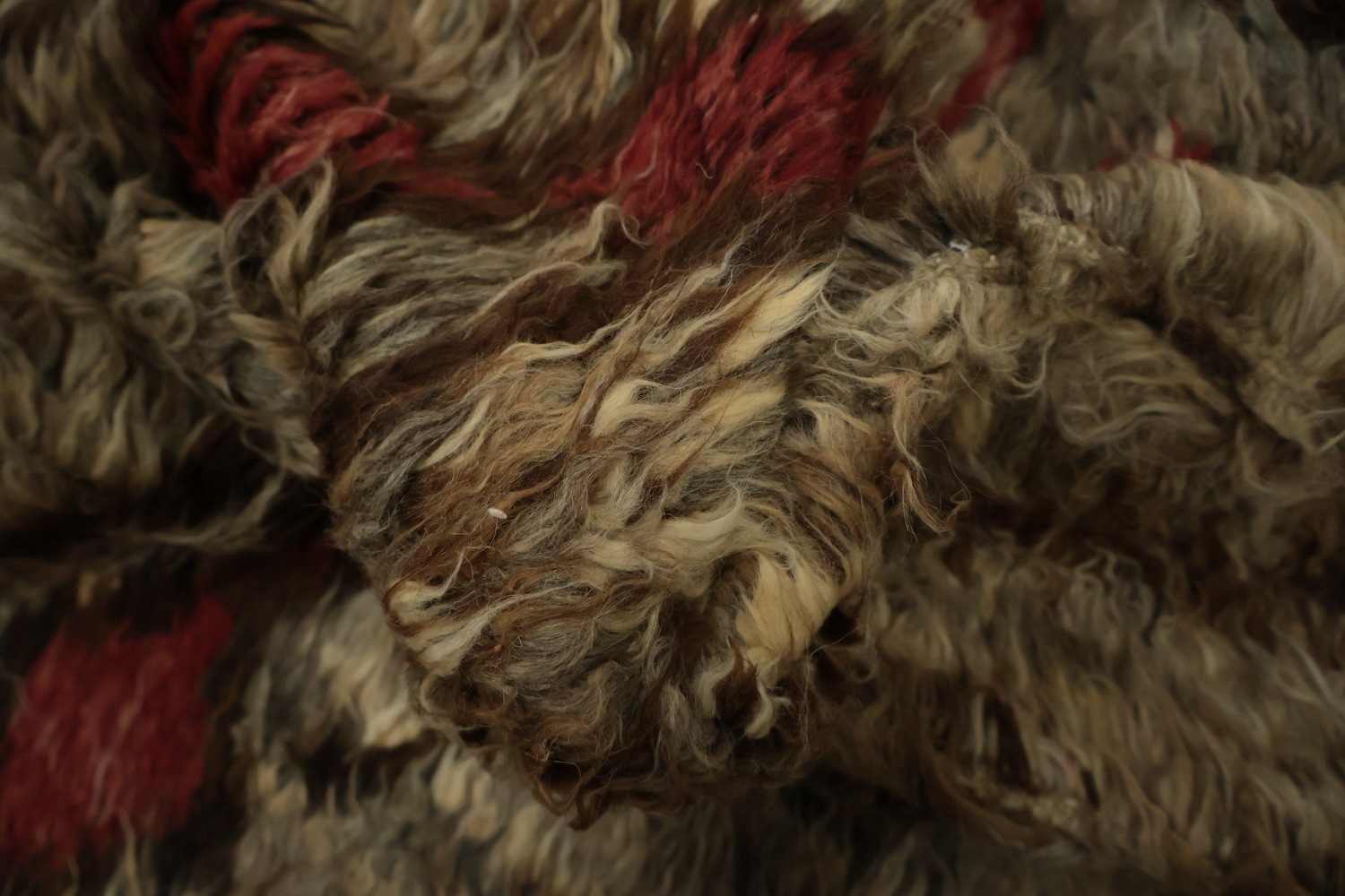 Tribal Wool Moroccan Area Rug 7x10