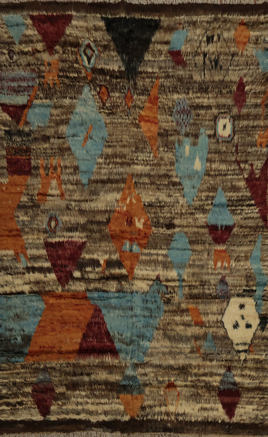 Tribal Moroccan Berber Area Rug 7x10