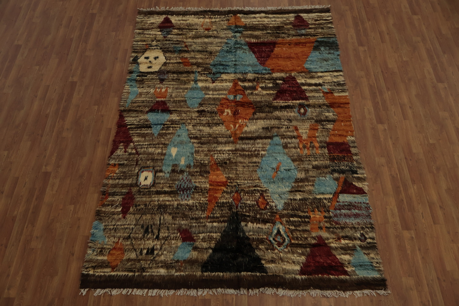 Tribal Moroccan Berber Area Rug 7x10
