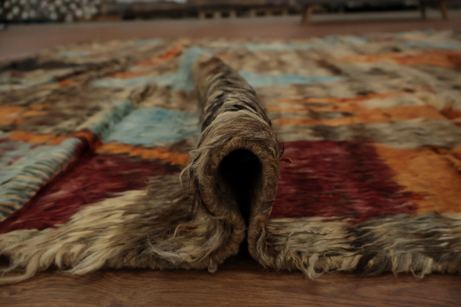 Tribal Moroccan Berber Area Rug 7x10