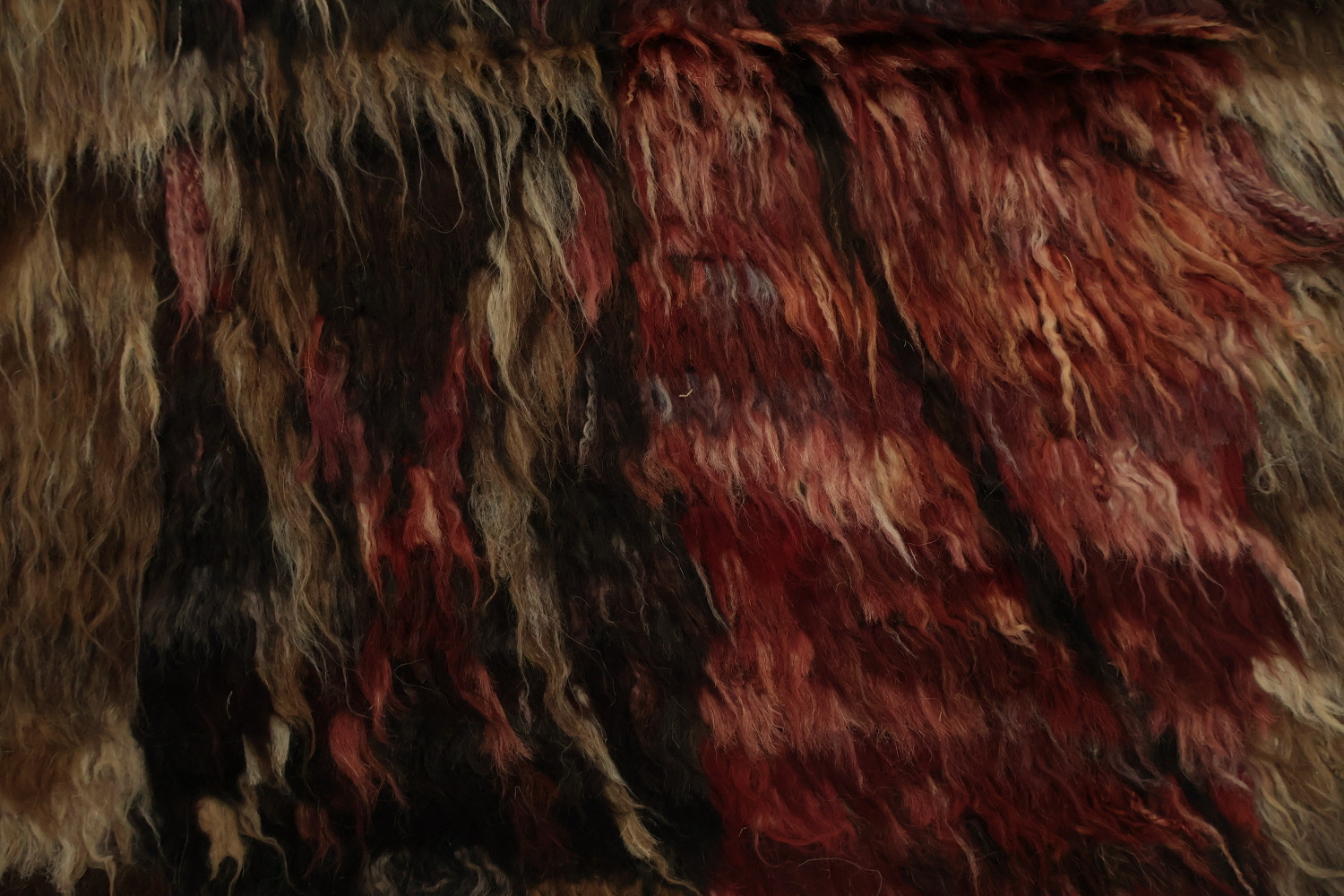 Earth-Toned Berber Moroccan Area Rug 8x10 with Classic Rustic Elements