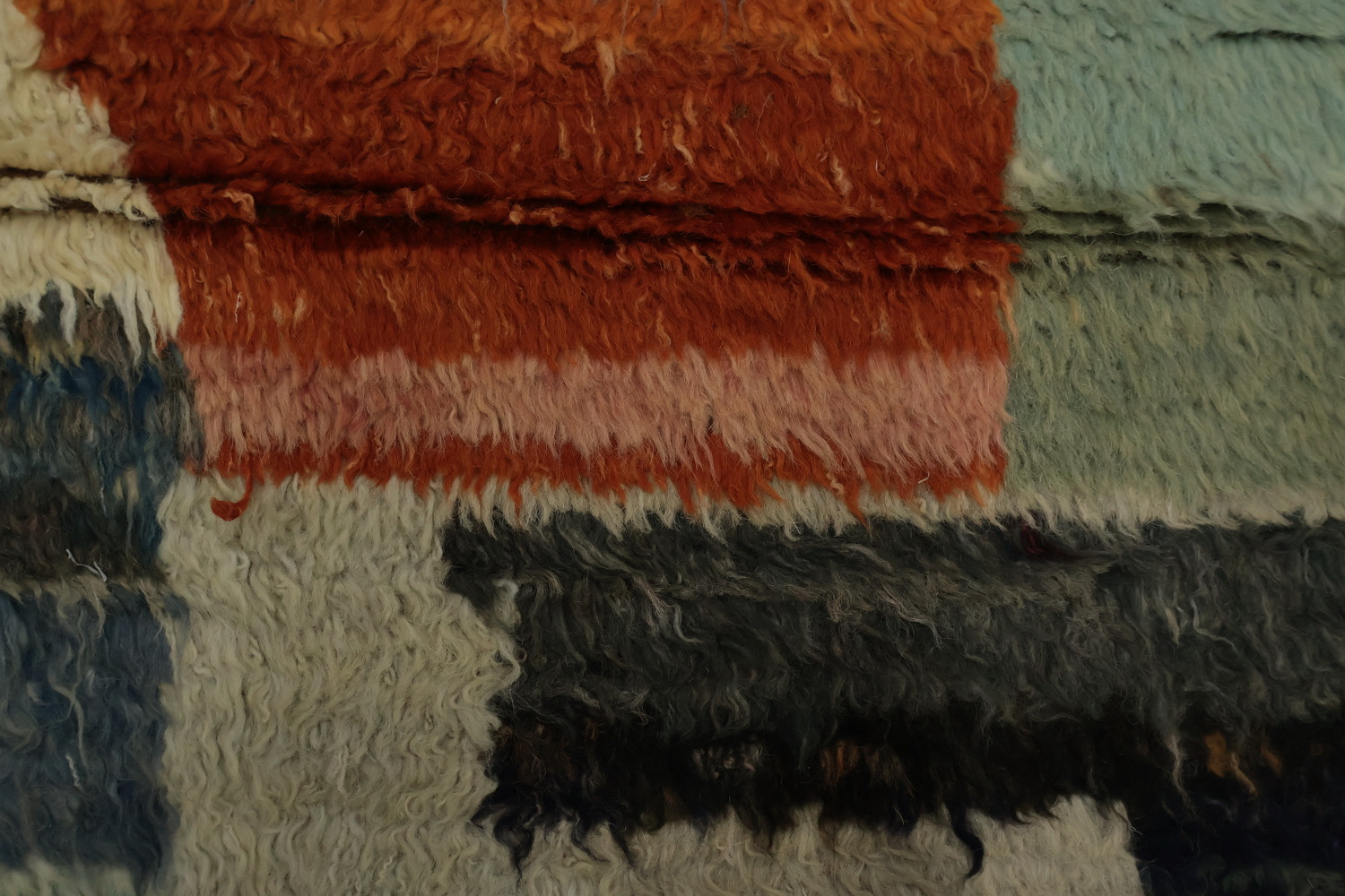 Modern Flair Multicolored Abstract Moroccan Area Rug 7x10