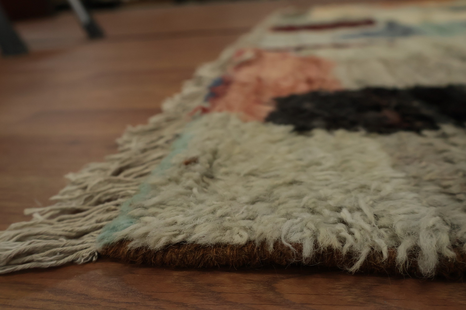 Modern Flair Multicolored Abstract Moroccan Area Rug 7x10