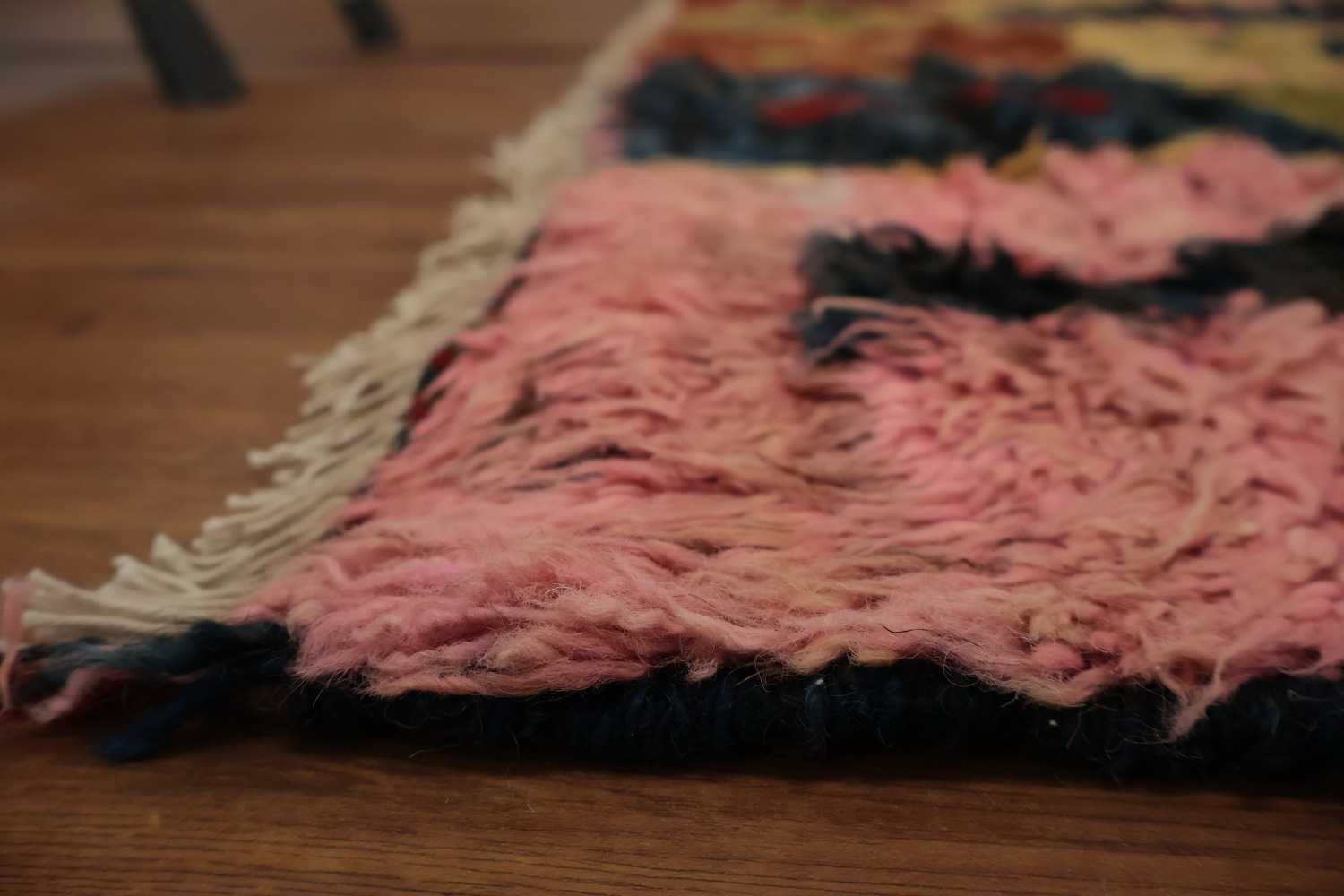 Checkered Moroccan Berber Area Rug 6x10