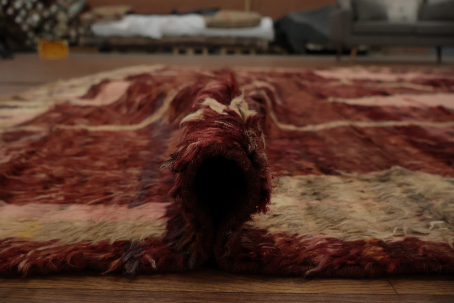 Bohemian Moroccan Area Rug 9x12 Perfect for Cozy Living Spaces