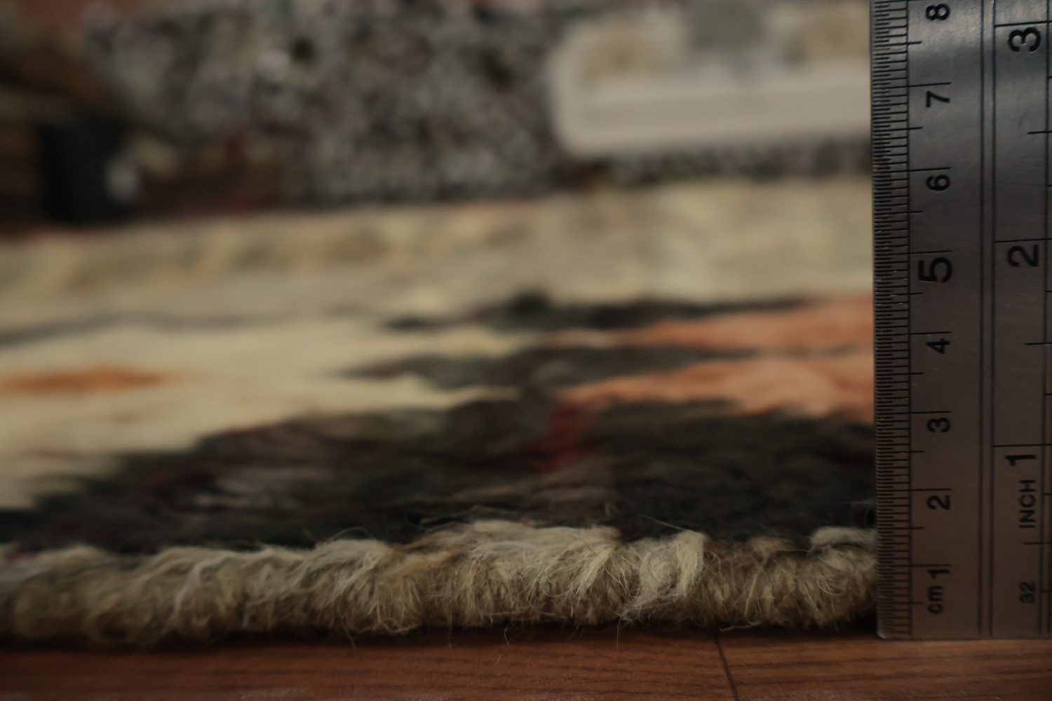 Chic Crafted Wool Moroccan Area Rug 8x10 for Elegant Homes