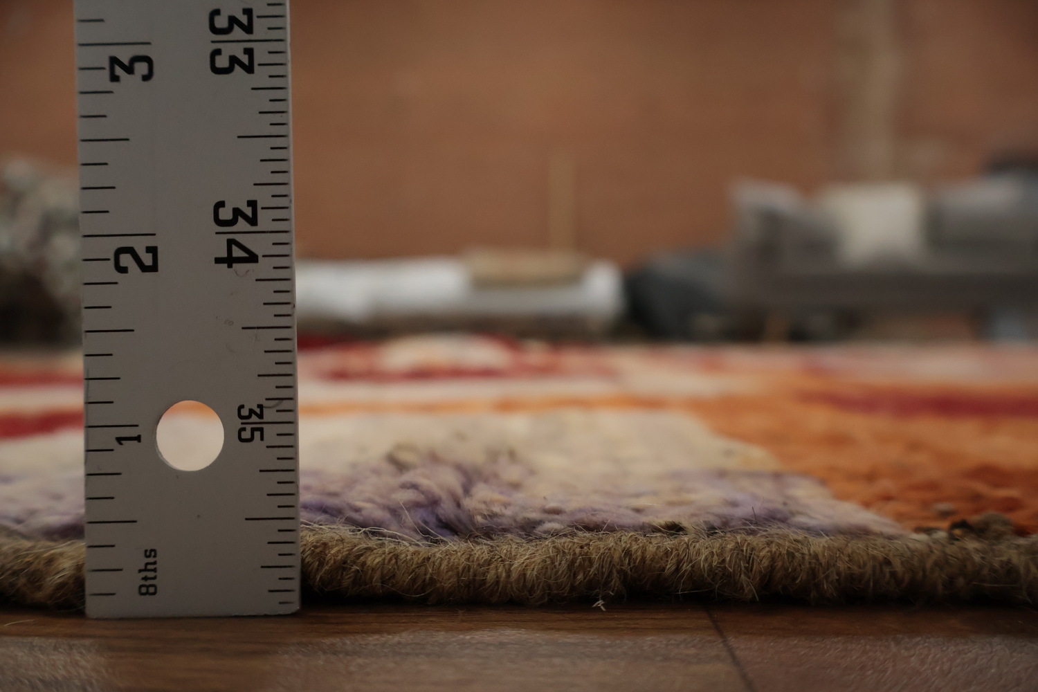 Vibrant Pattern and Earthy Colors Moroccan Area Rug 8x10
