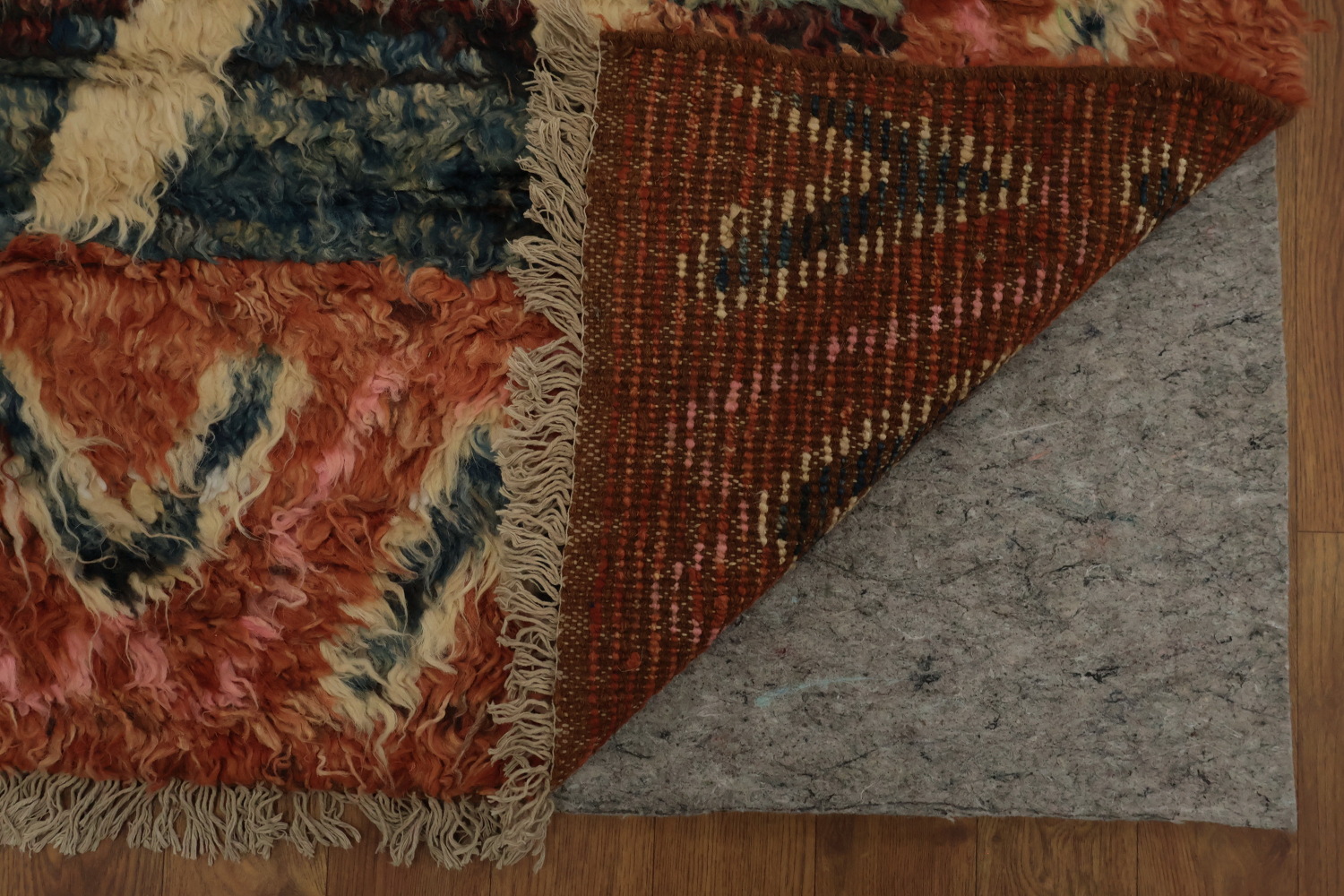 Colorful Moroccan Berber Area Rug 10x13 for Eclectic Interior Design