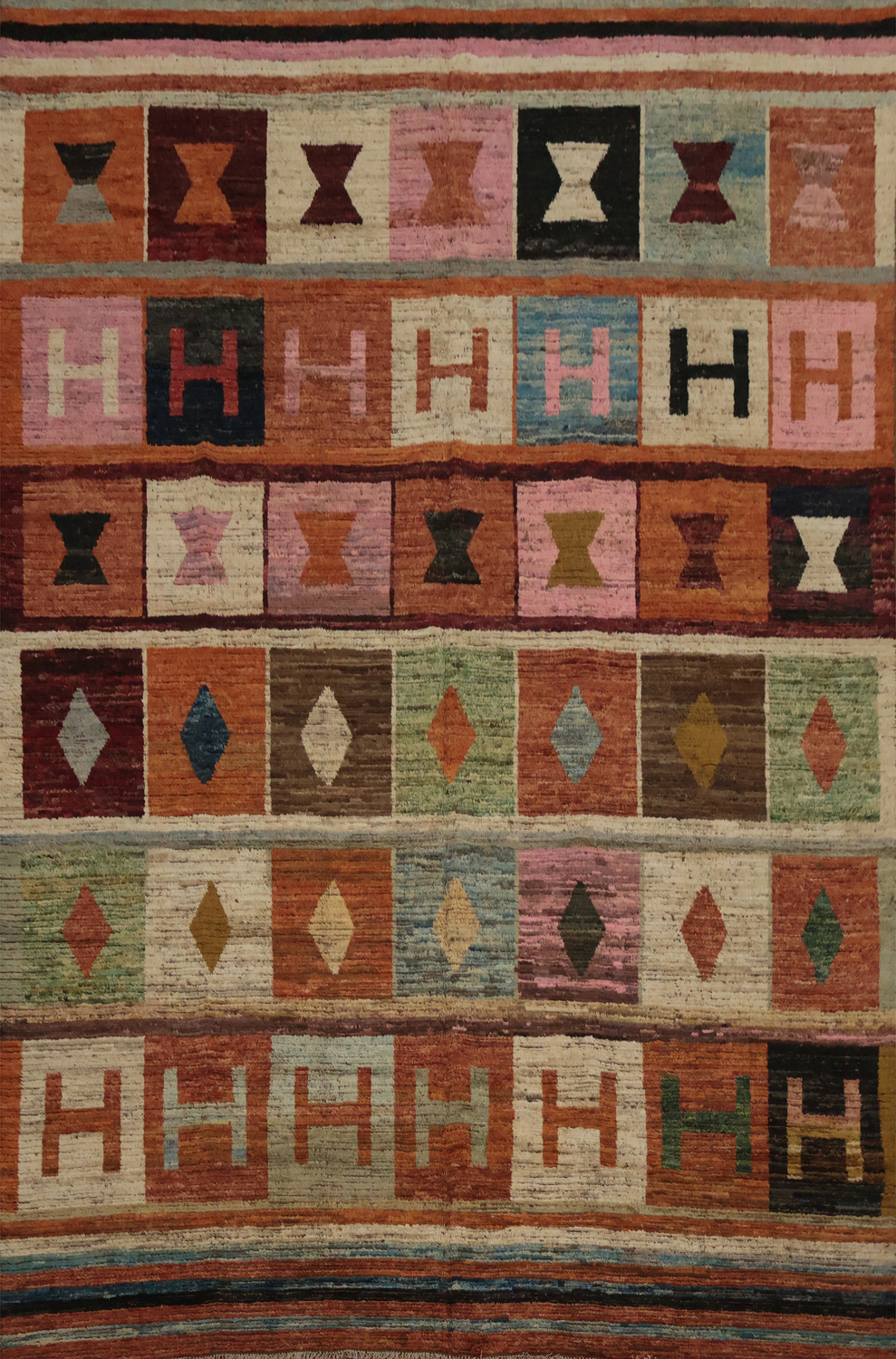 Stylish Moroccan Large Area Rug 10x14 for a Modern Home Atmosphere