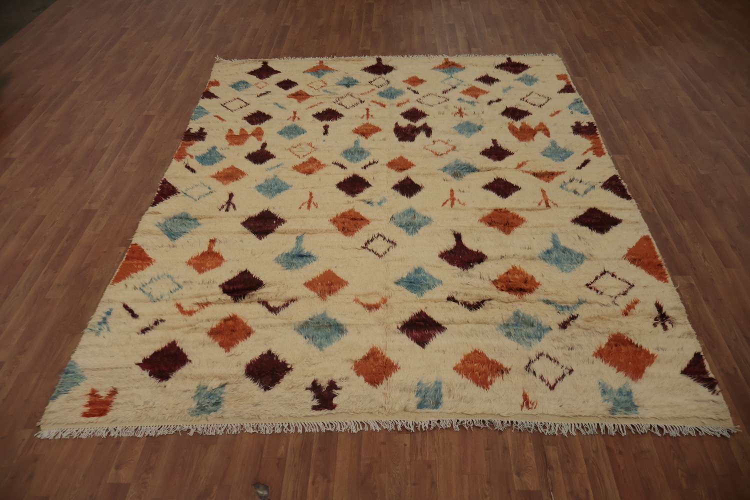 Tribal Moroccan Berber Area Rug 8x10