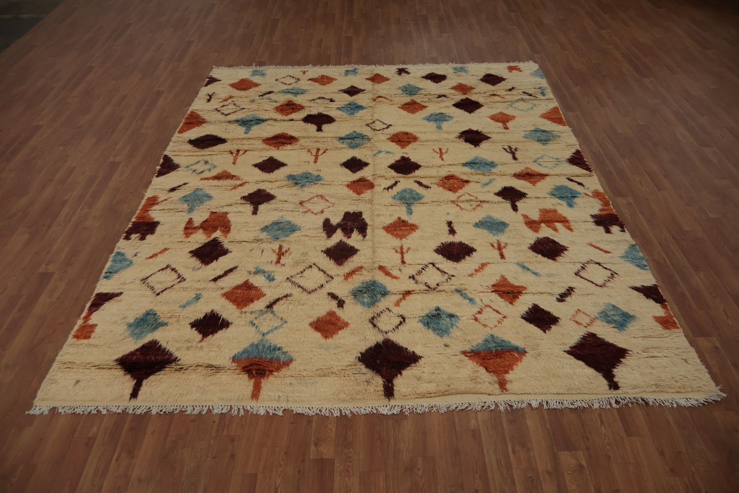 Tribal Moroccan Berber Area Rug 8x10
