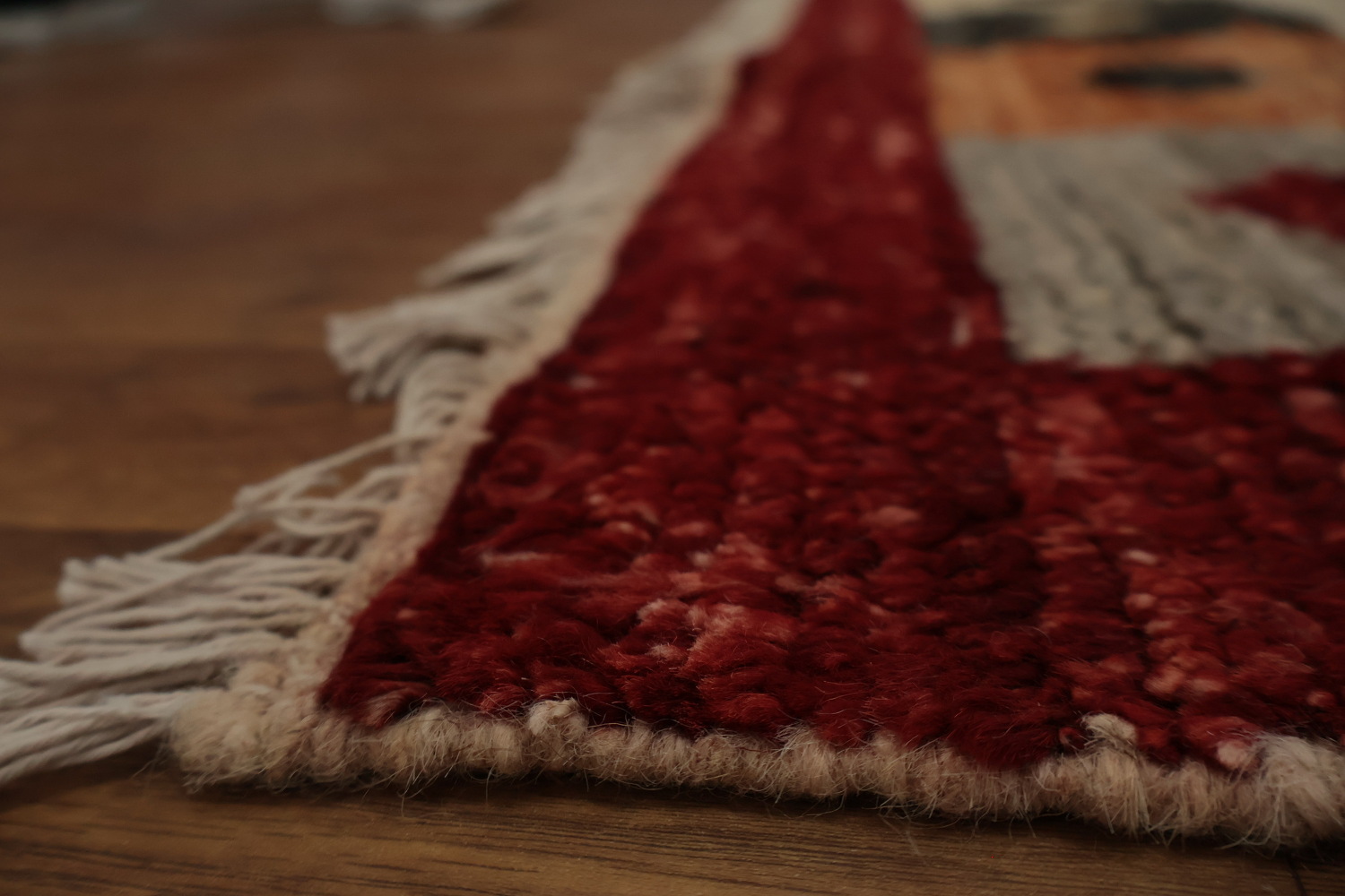 Charming Folk Art-Inspired Moroccan Area Rug 8x10 for Cozy Spaces