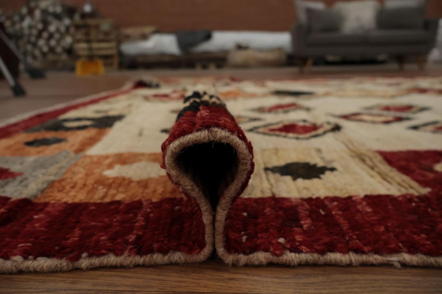 Charming Folk Art-Inspired Moroccan Area Rug 8x10 for Cozy Spaces