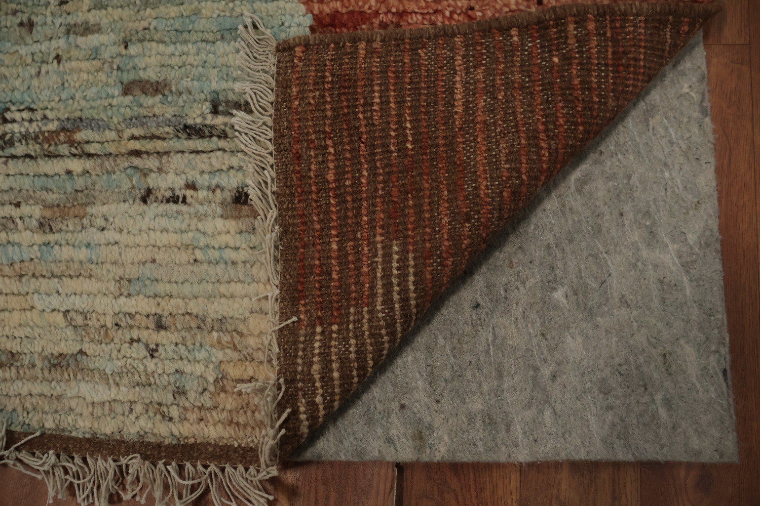 Geometric Moroccan Wool Area Rug 6x10