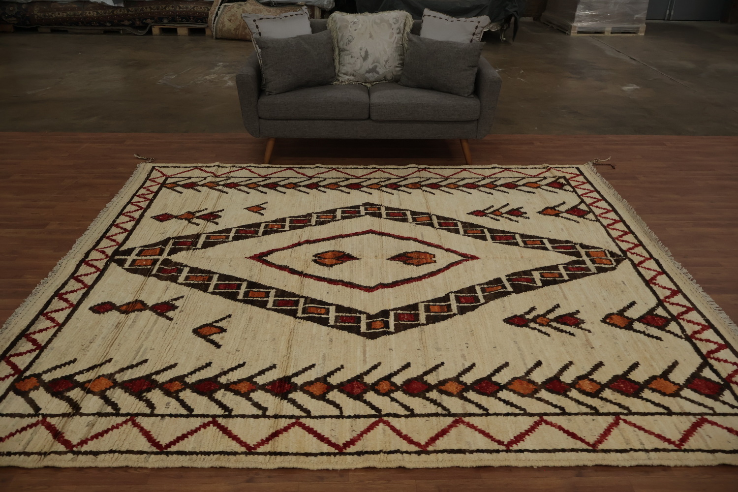 Vibrant Moroccan Area Rug 8x10 for a Dynamic Room Accent