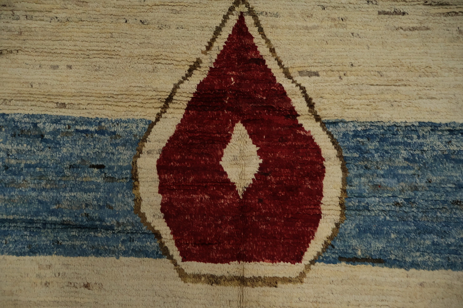 Rustic Geometric Moroccan Large Area Rug 10x14 Adds Warmth to Room