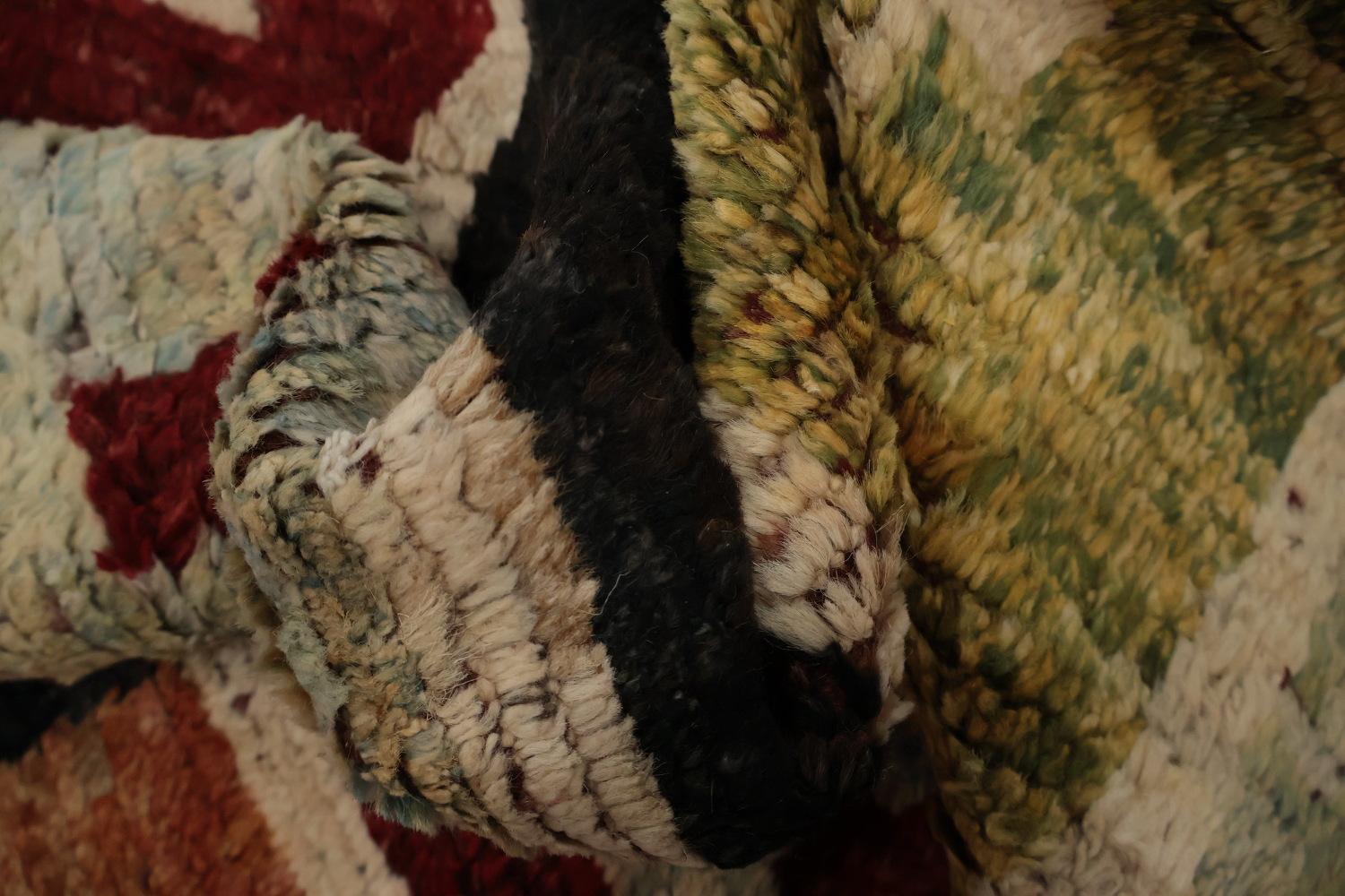 Southwest Mosaic Moroccan Area Rug 8x10 Style & Warm Earthy Tones