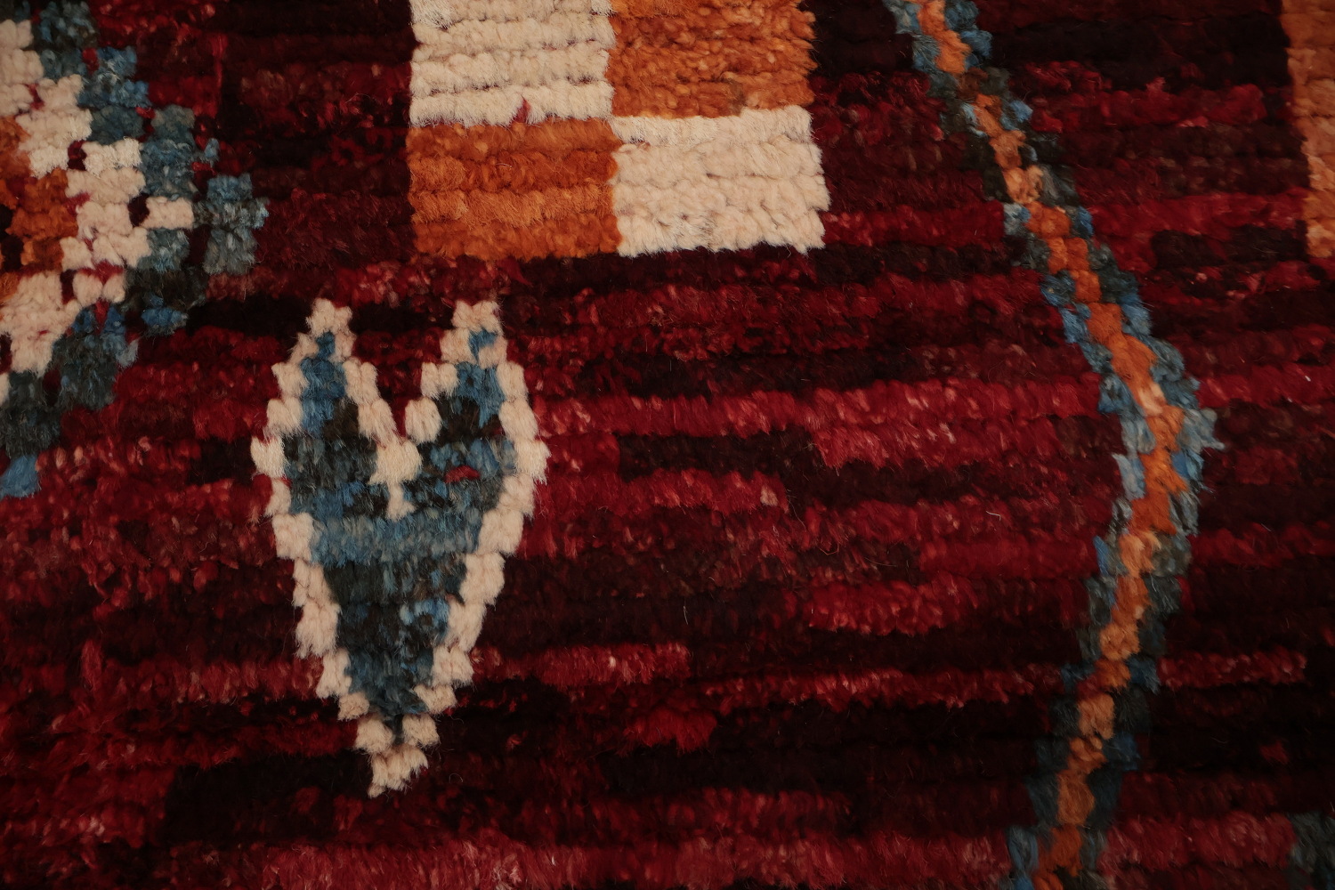 Warm and Elegant Tribal Moroccan Area Rug 6x9 for a Statement Look