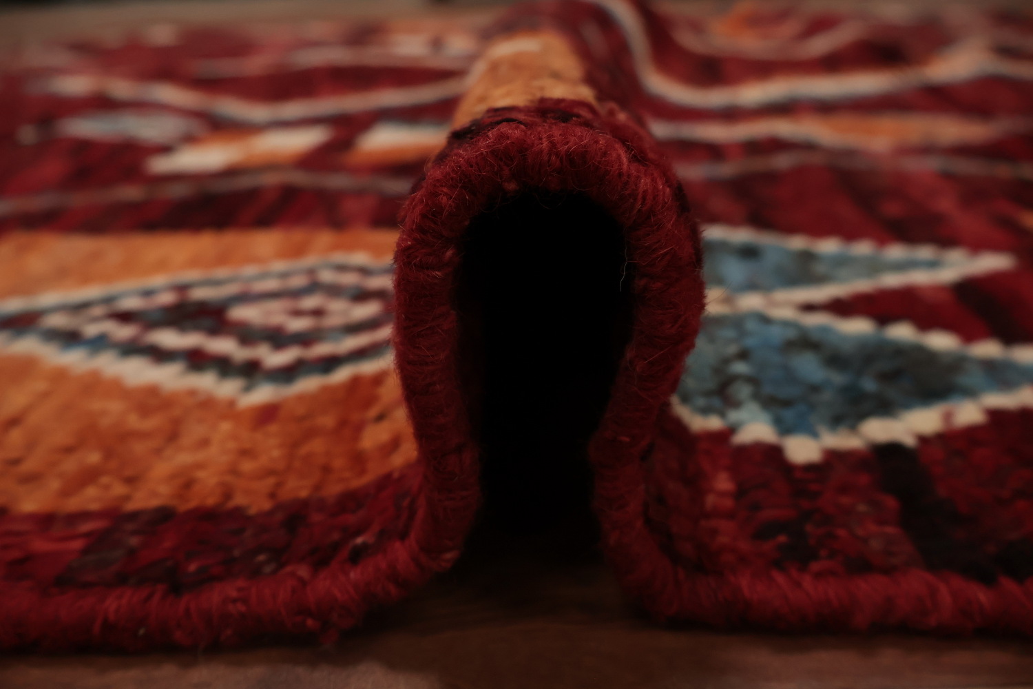 Warm and Elegant Tribal Moroccan Area Rug 6x9 for a Statement Look