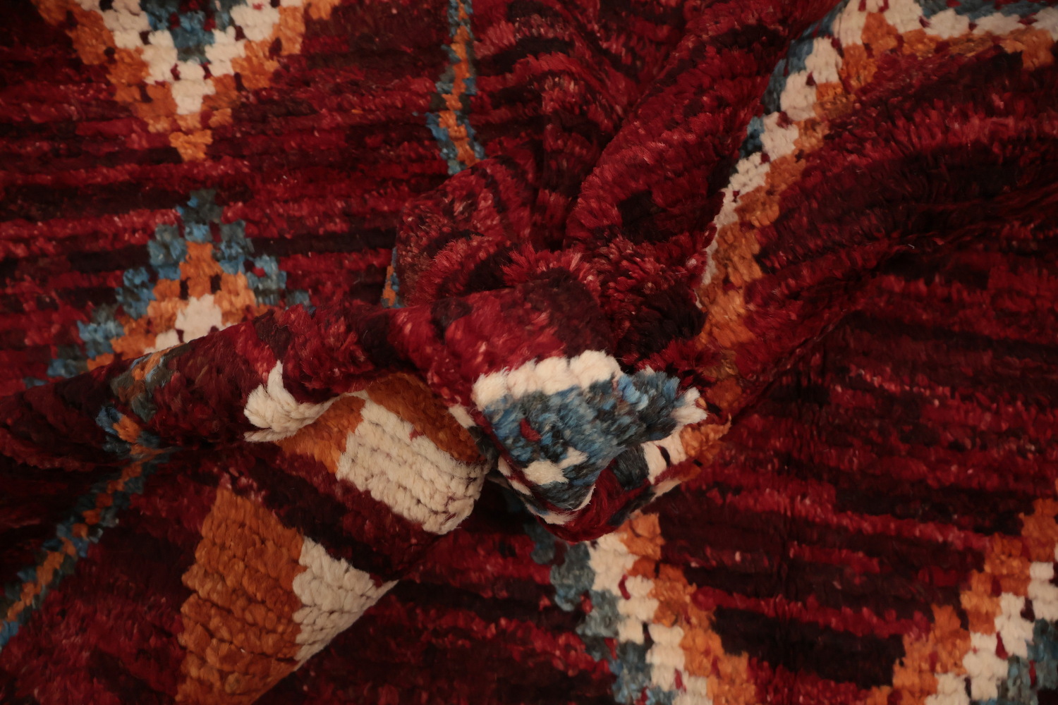 Warm and Elegant Tribal Moroccan Area Rug 6x9 for a Statement Look