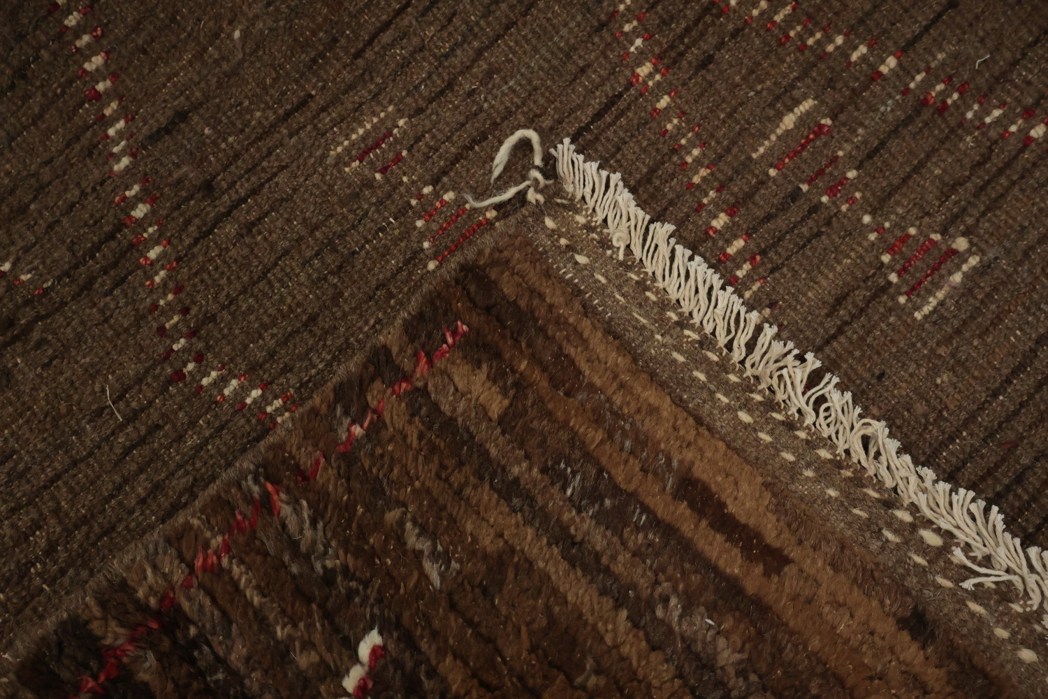 Elegant Moroccan Area Rug 7x10 with Geometric Diamond Patterns