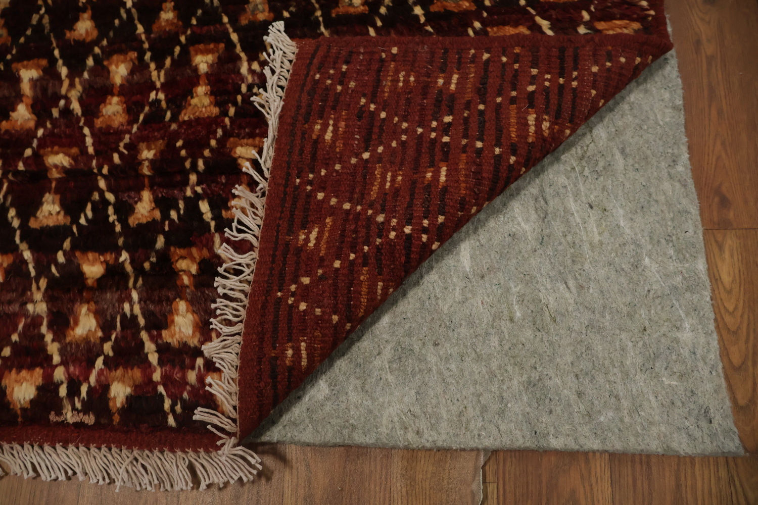 Earthy Colored Moroccan Area Rug 7x10 for Elegant Decor
