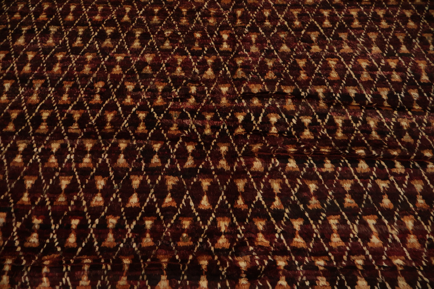 Earthy Colored Moroccan Area Rug 7x10 for Elegant Decor