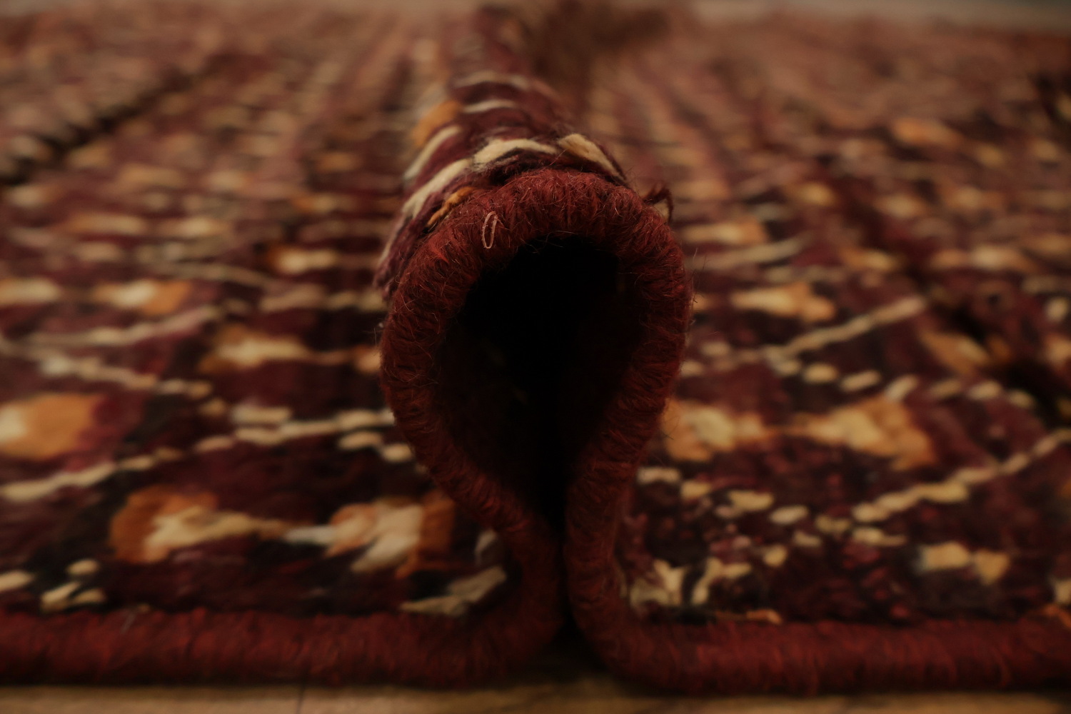 Earthy Colored Moroccan Area Rug 7x10 for Elegant Decor
