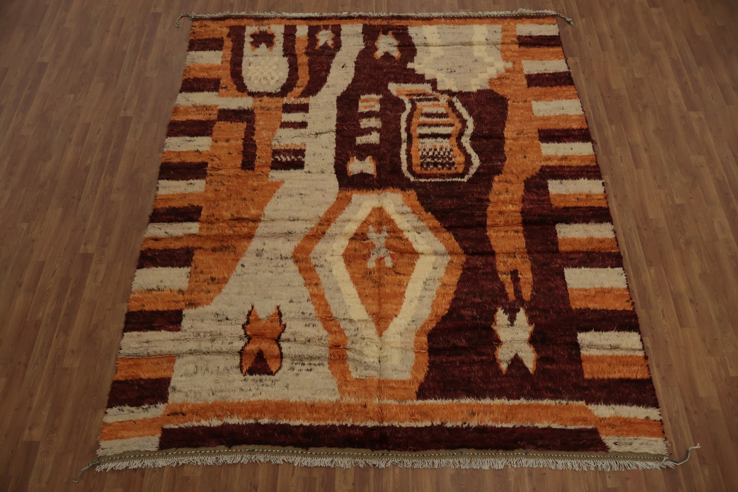 Artistic Moroccan Area Rug 8x10 Perfect for Boho Chic Interiors