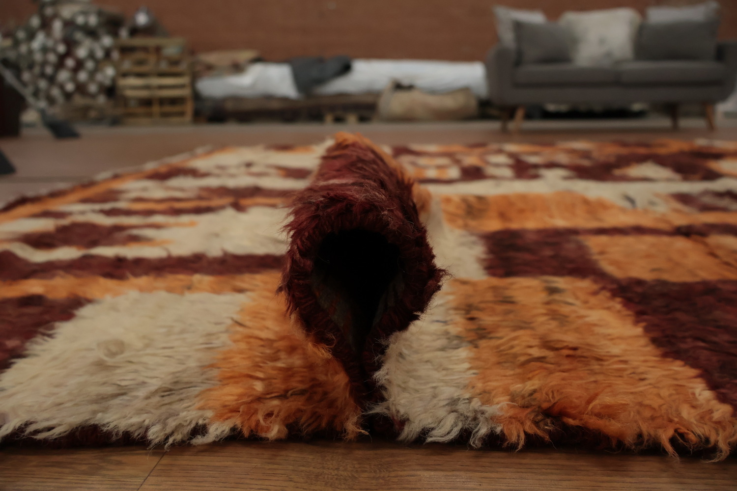 Artistic Moroccan Area Rug 8x10 Perfect for Boho Chic Interiors