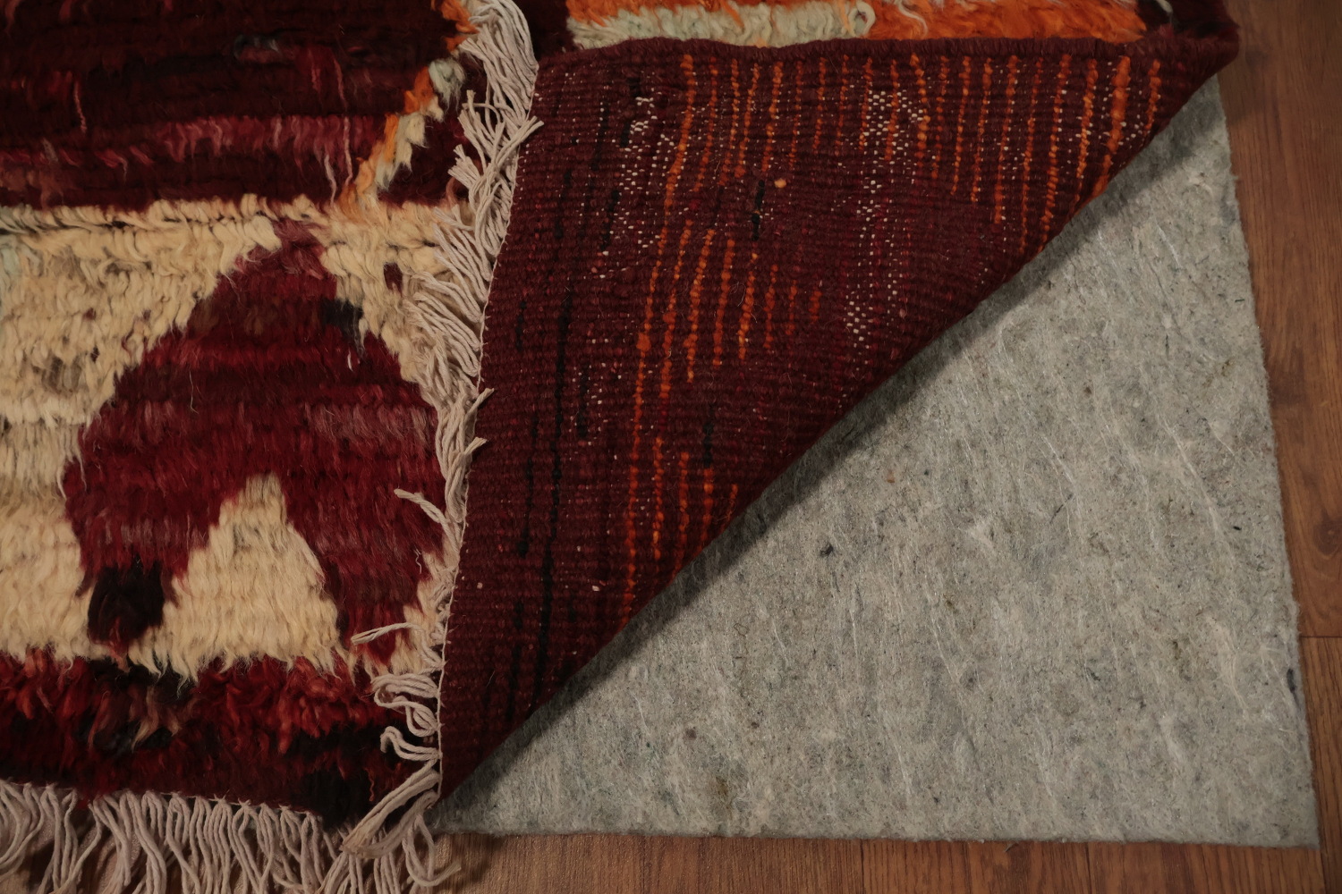 Geometric Moroccan Wool Area Rug 8x10