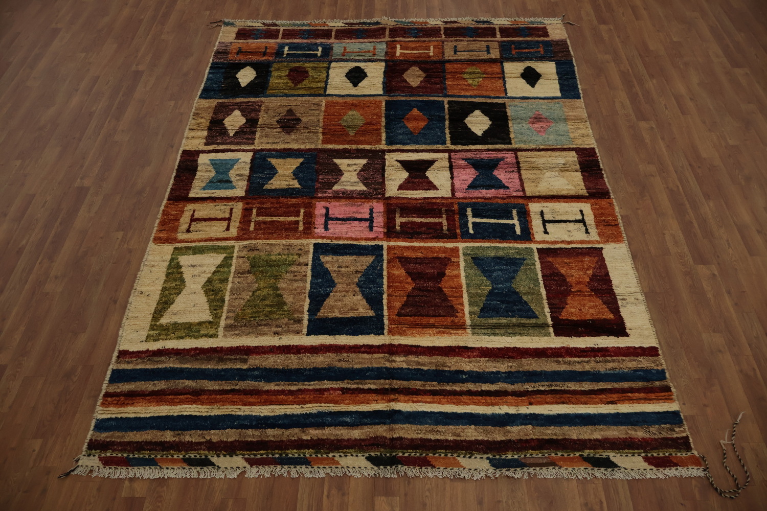 Colorful Harmony Moroccan Area Rug 7x10 for Vibrant Spaces
