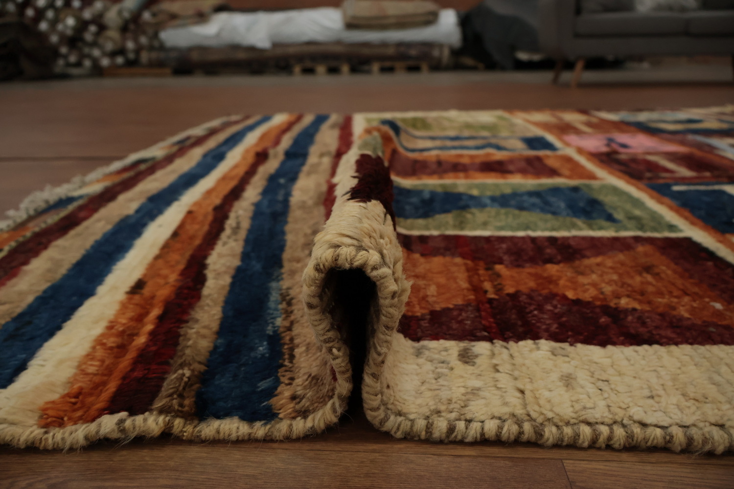 Colorful Harmony Moroccan Area Rug 7x10 for Vibrant Spaces