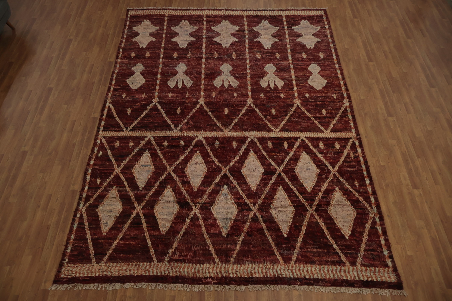 Infuse Tradition and Style with Our Premium Moroccan Large Area Rug 10x14