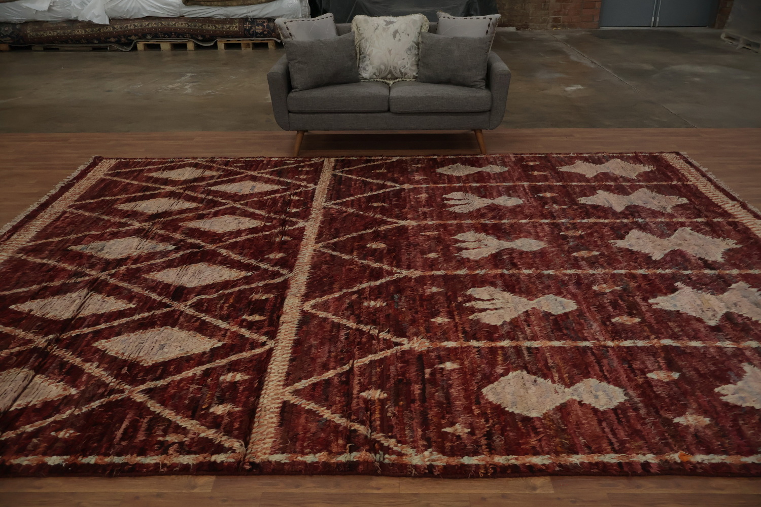 Infuse Tradition and Style with Our Premium Moroccan Large Area Rug 10x14