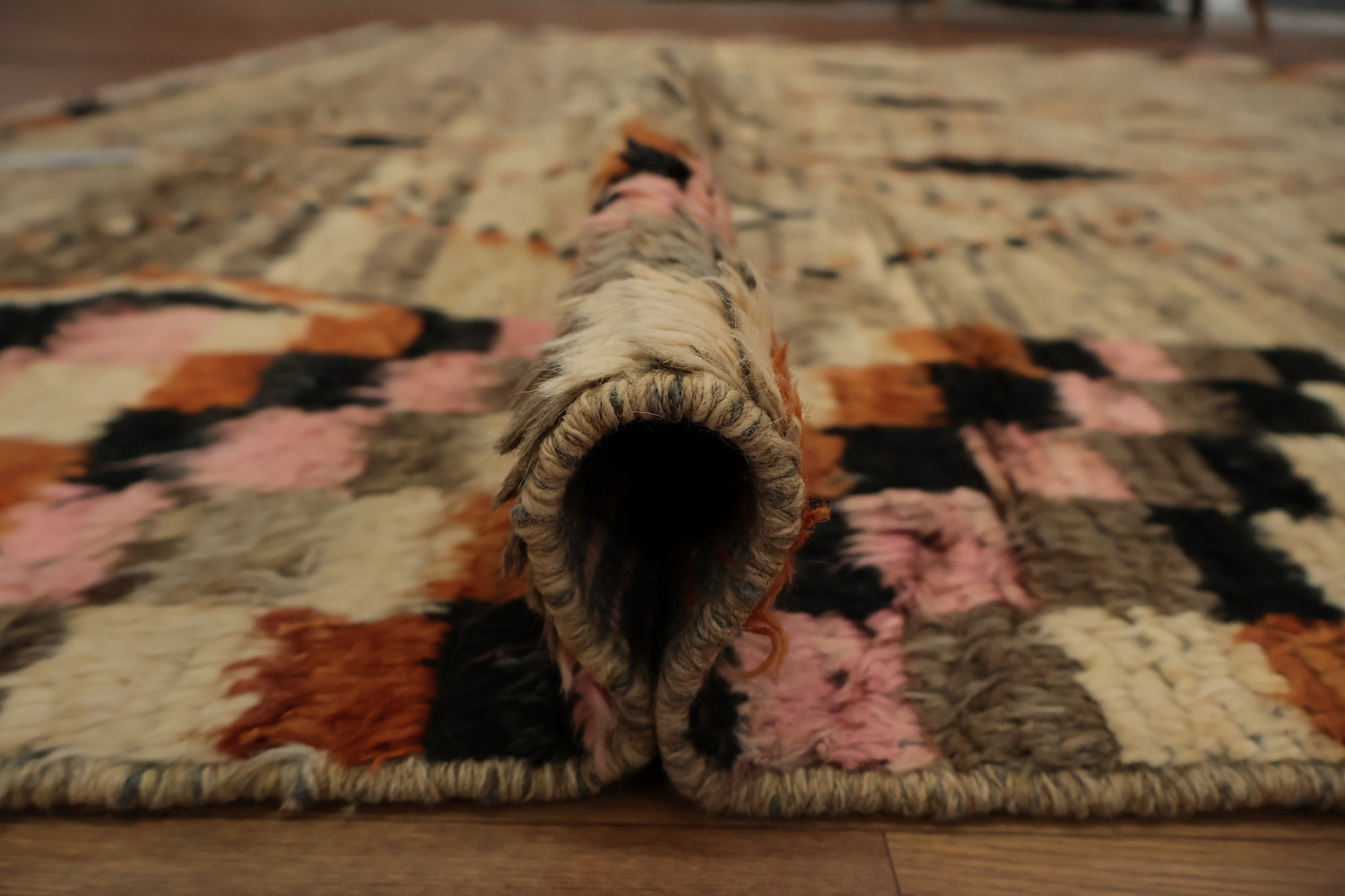 Elevate Your Space with Moroccan Large Area Rug 10x12 in Earthy Tones