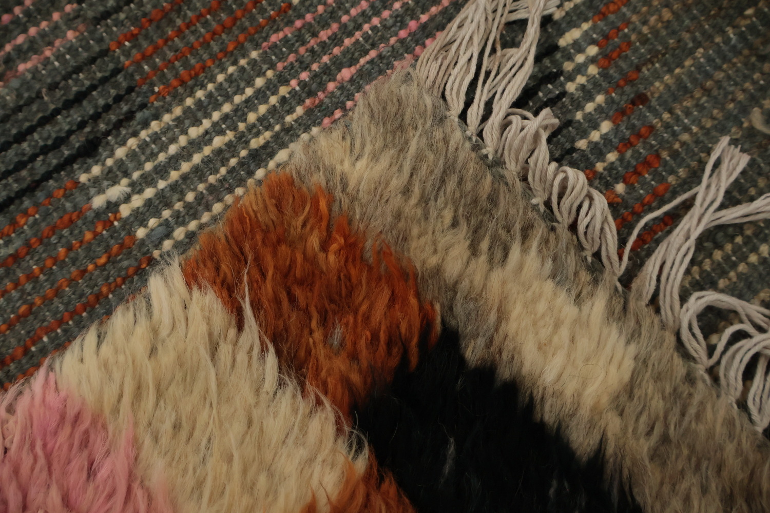Elevate Your Space with Moroccan Large Area Rug 10x12 in Earthy Tones