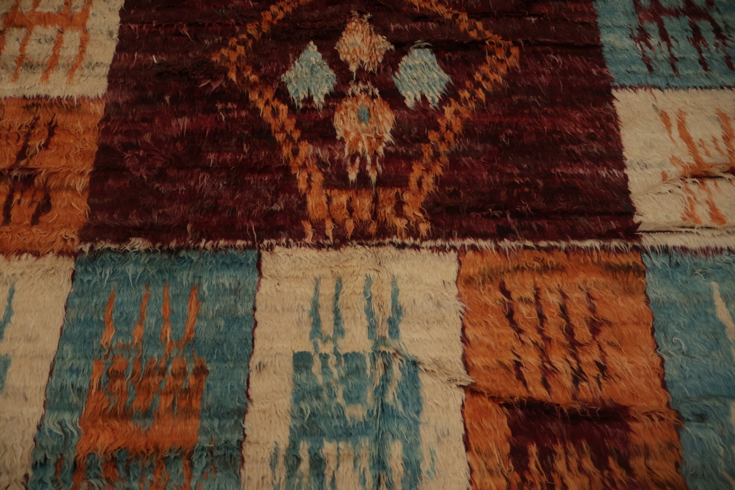 Tribal Moroccan Berber Area Rug 7x10