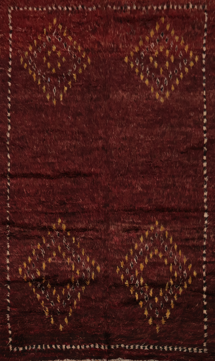 Geometric Moroccan Area Rug 7x10
