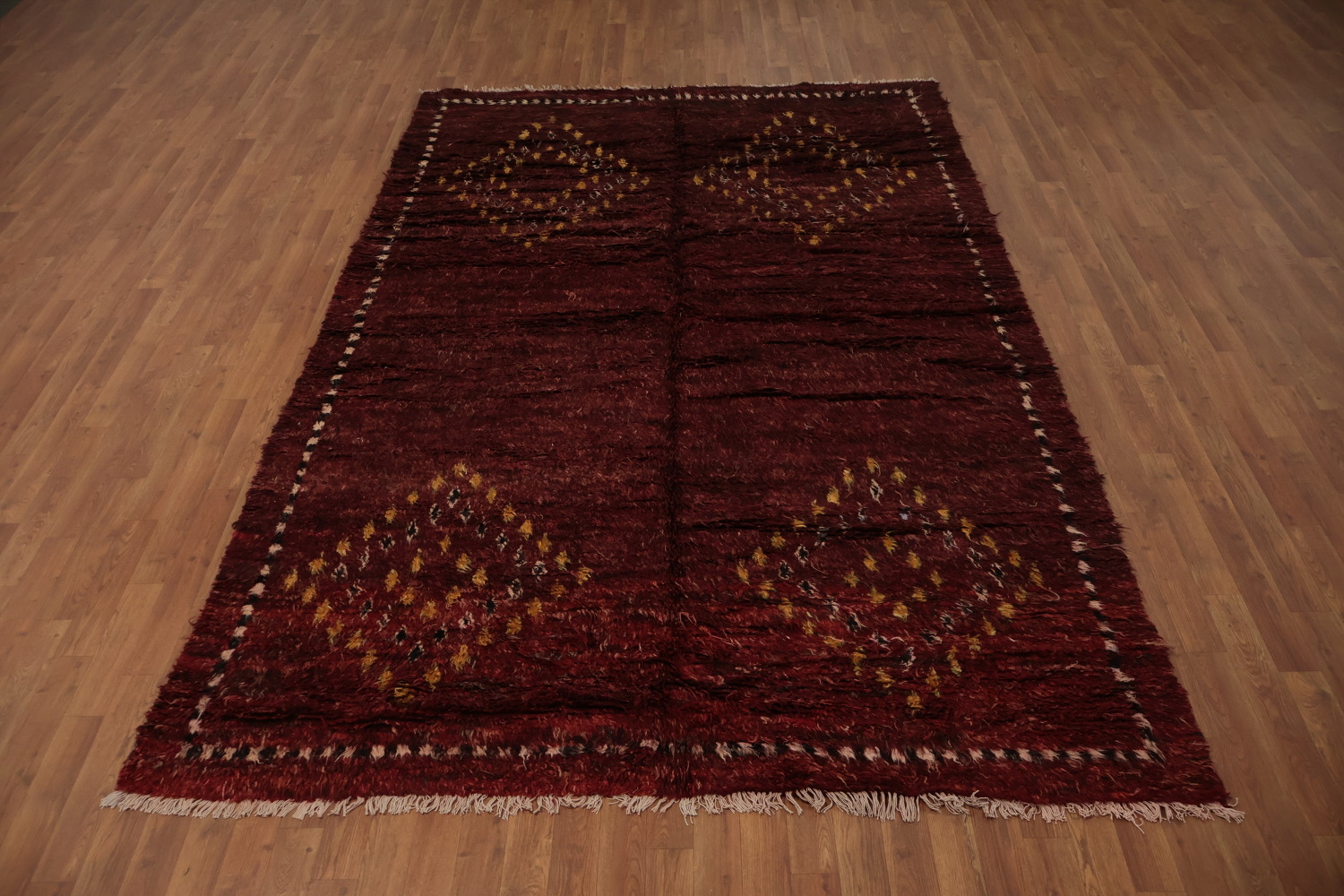 Geometric Moroccan Area Rug 7x10