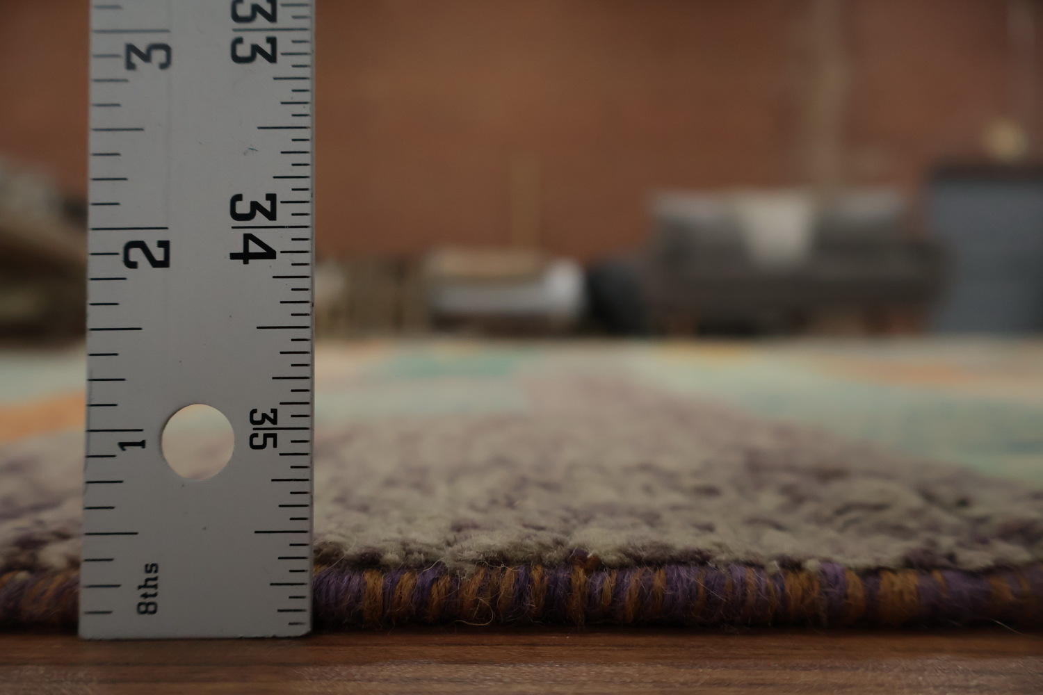 Handcrafted Gabbeh Kashkoli Large Rug 11x14 with Geometric Patterns