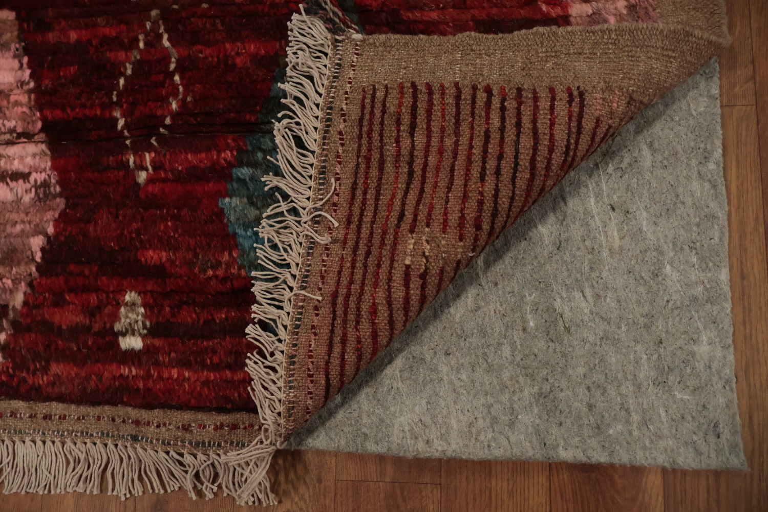 Red Moroccan Oriental Area Rug 9x12