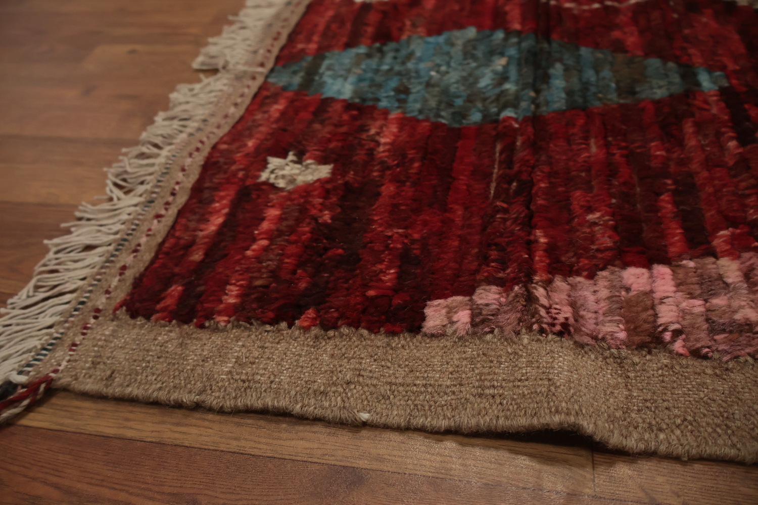 Red Moroccan Oriental Area Rug 9x12