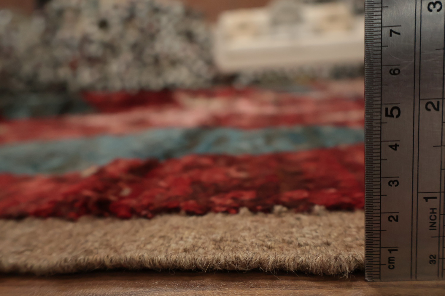 Red Moroccan Oriental Area Rug 9x12