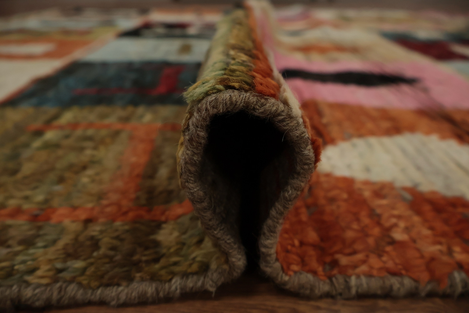 Geometric Moroccan Area Rug 7x10
