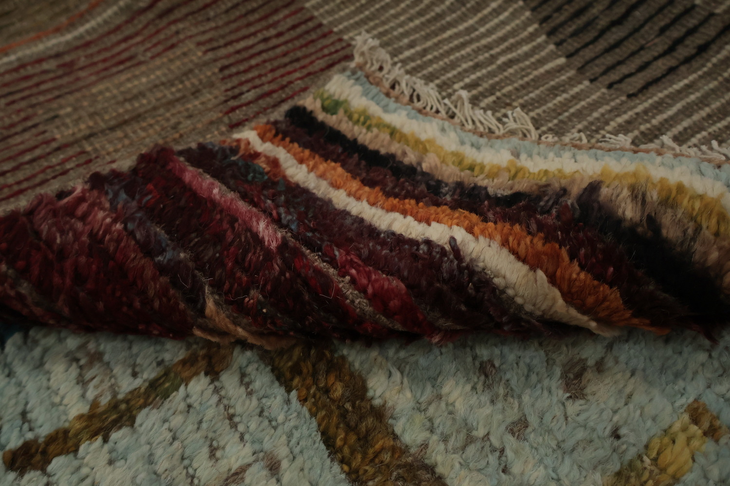 Geometric Moroccan Area Rug 7x10