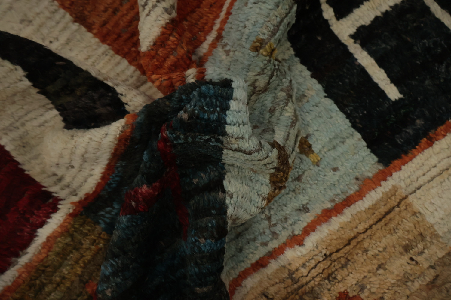 Geometric Moroccan Area Rug 7x10