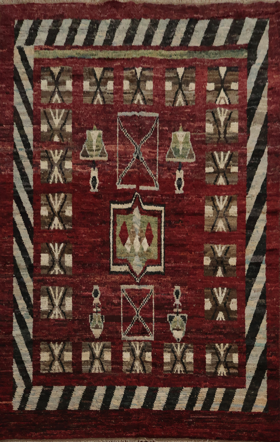 Geometric Moroccan Oriental Area Rug 7x10